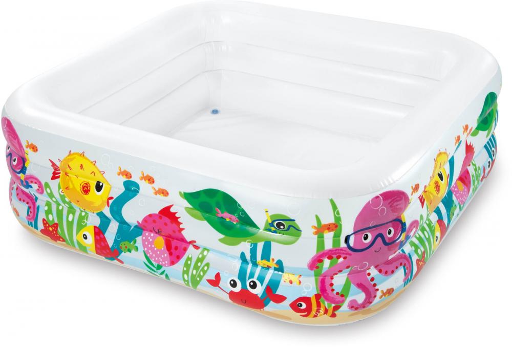 Intex Pool Sea Aquarium 159cm x 159cm x 50cm 340 Liter ab 3 Jahren 57471NP
