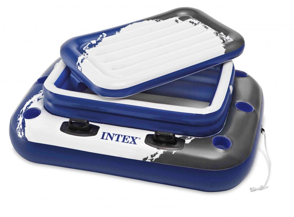 Intex schwimmender Getränkekühler Mega Chill 2 mit Connectors für River Run's 122cm x 97cm 58821NP