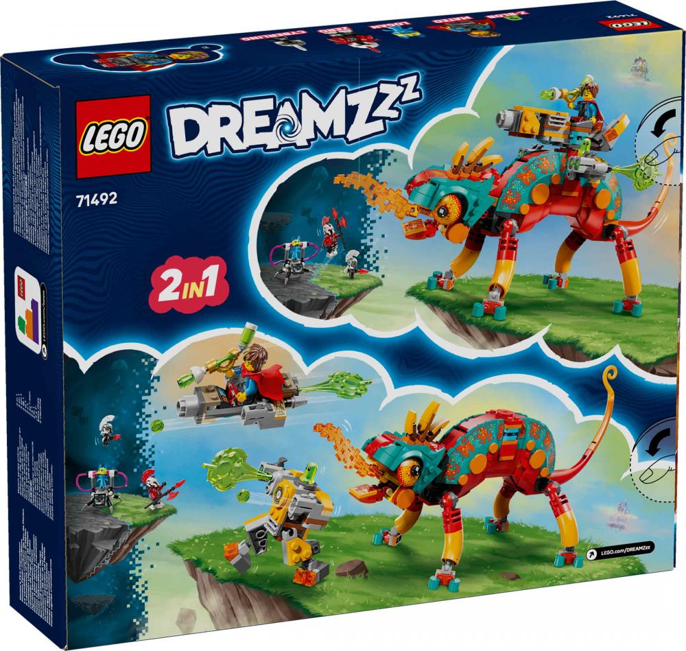 LEGO® DREAMZzz Mateos Feuer-Chamäleon 443 Teile 71492