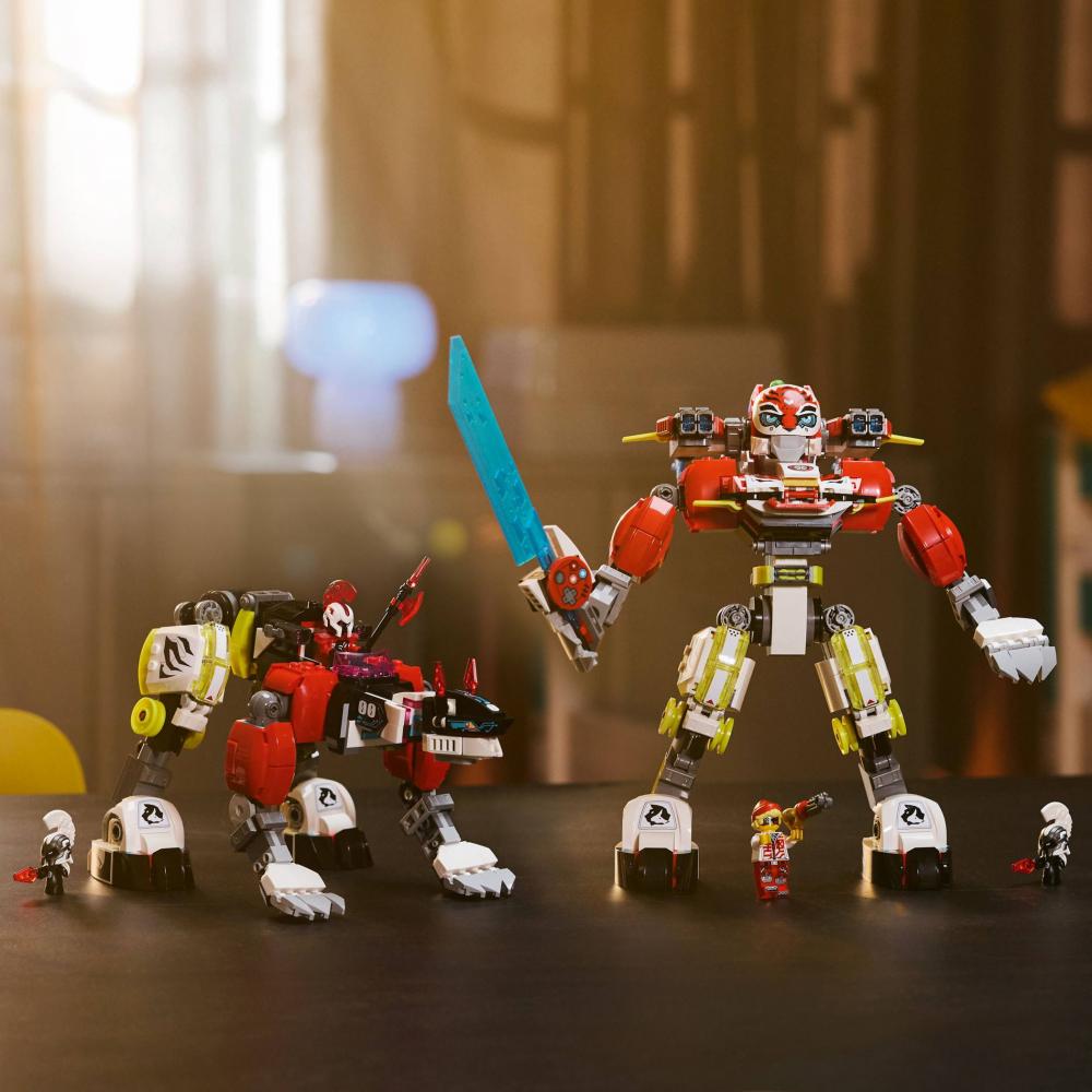 LEGO® DREAMZzz Coopers Tiger-Mech und Zero's Hot Rod Auto 1006 Teile 71497