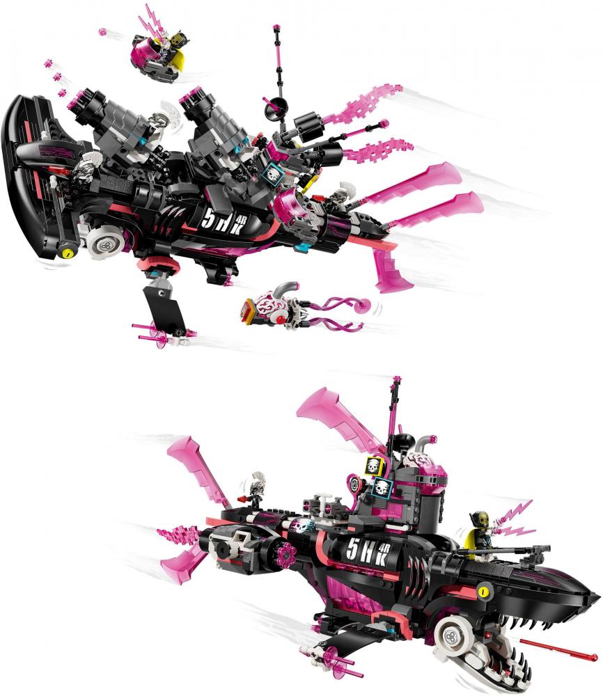 LEGO® DREAMZzz Albtraumhai-U-Boot 1413 Teile 71500
