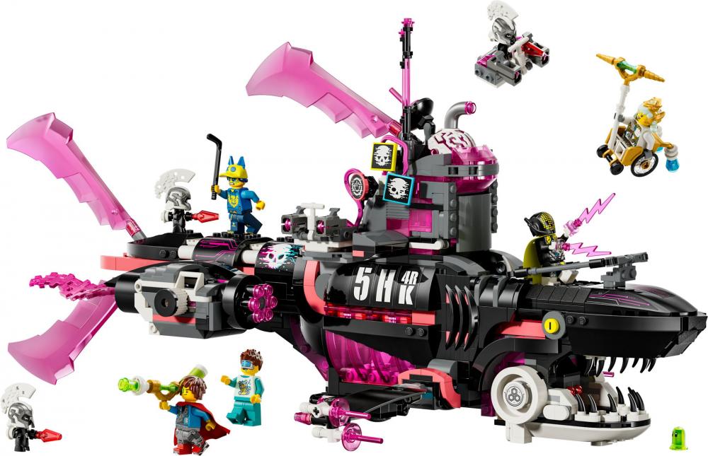 LEGO® DREAMZzz Albtraumhai-U-Boot 1413 Teile 71500