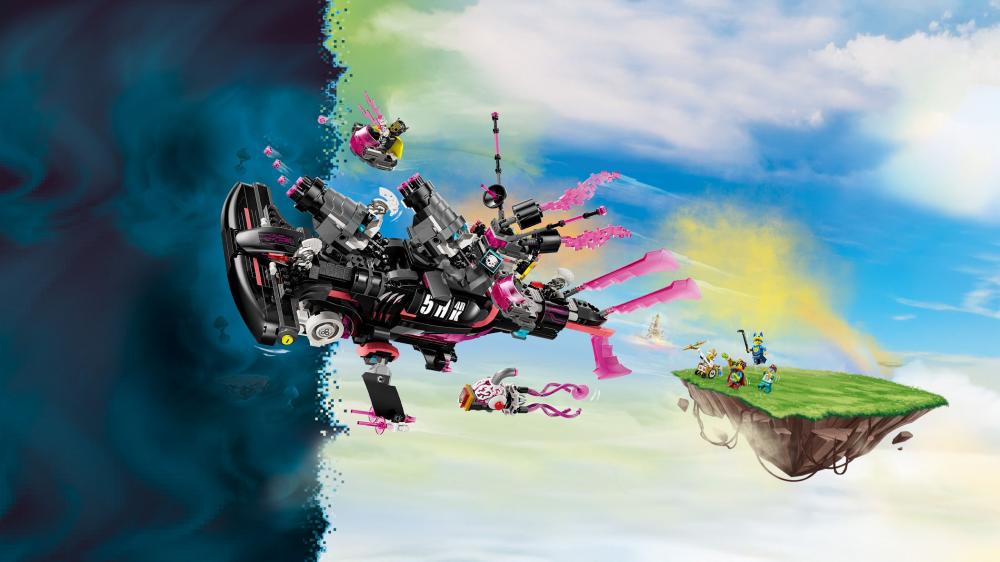 LEGO® DREAMZzz Albtraumhai-U-Boot 1413 Teile 71500