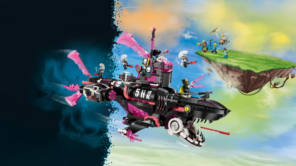LEGO® DREAMZzz Albtraumhai-U-Boot 1413 Teile 71500