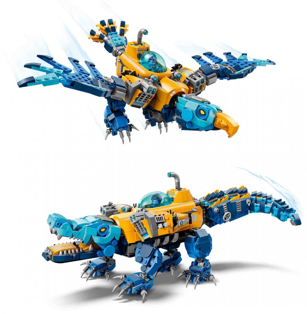 LEGO® DREAMZzz Krokodil-U-Boot 1107 Teile 71512