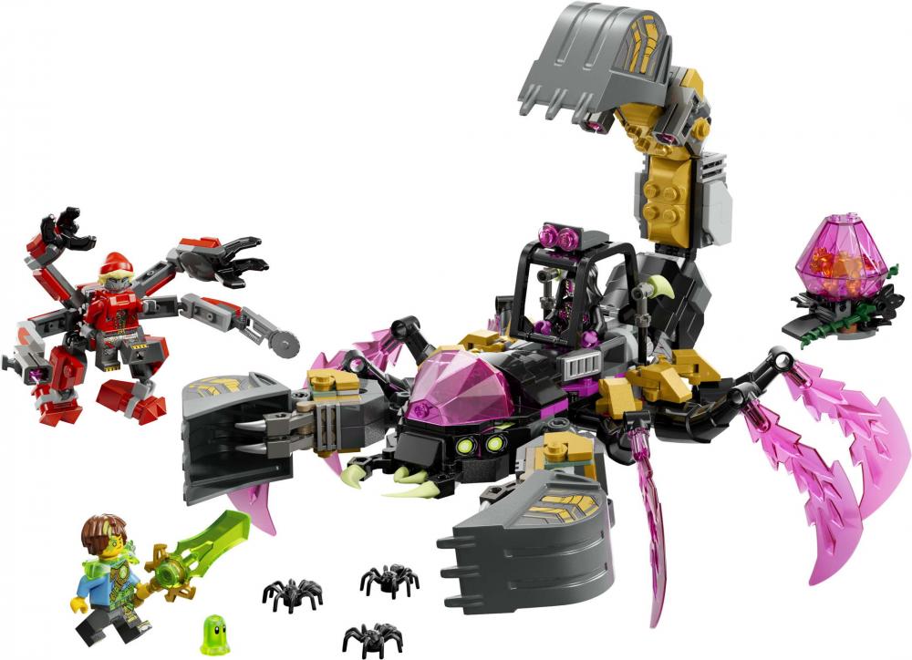 LEGO® DREAMZzz Albtraum-Skorpionbagger 505 Teile 71513