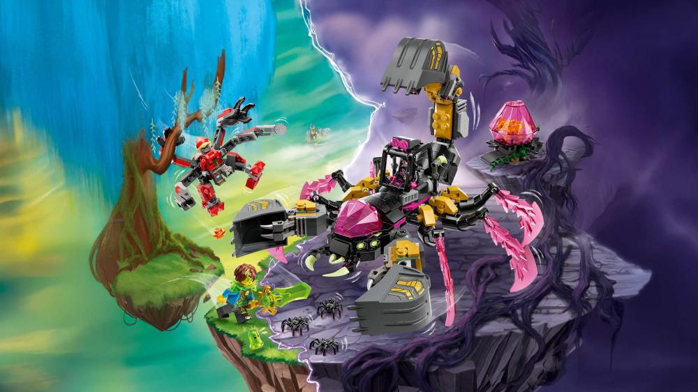 LEGO® DREAMZzz Albtraum-Skorpionbagger 505 Teile 71513