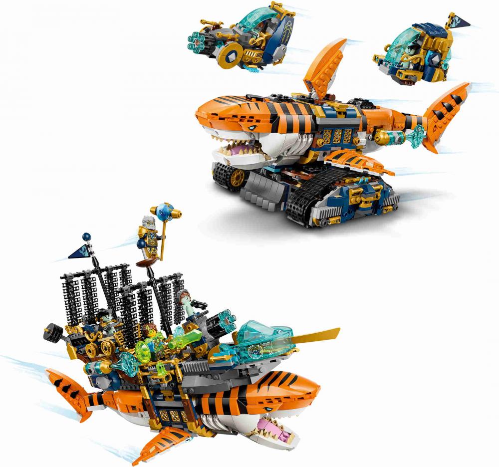 LEGO® DREAMZzz Tigerhai-Fahrzeug 1548 Teile 71515