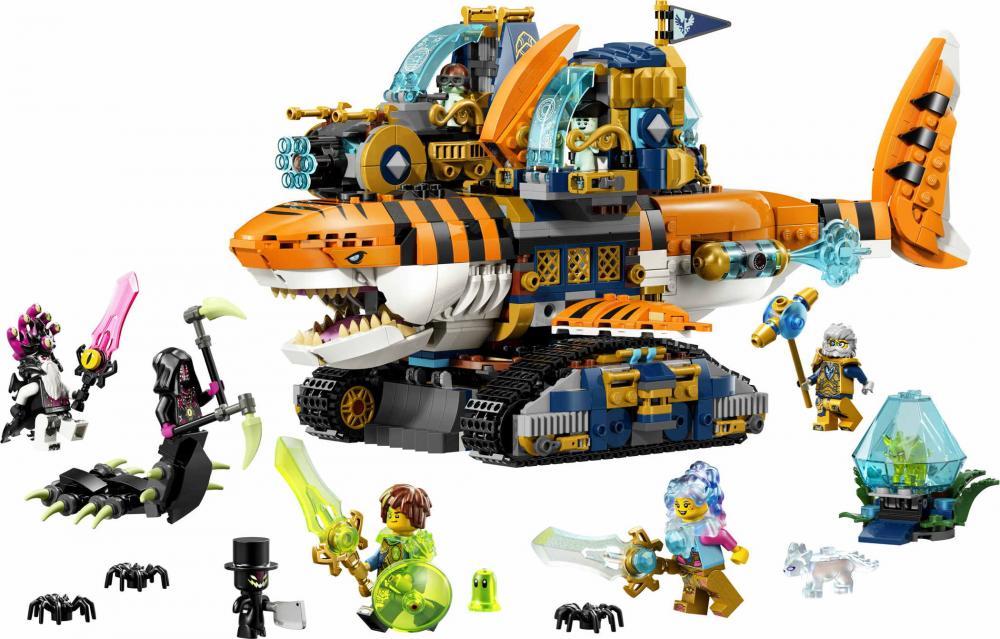 LEGO® DREAMZzz Tigerhai-Fahrzeug 1548 Teile 71515