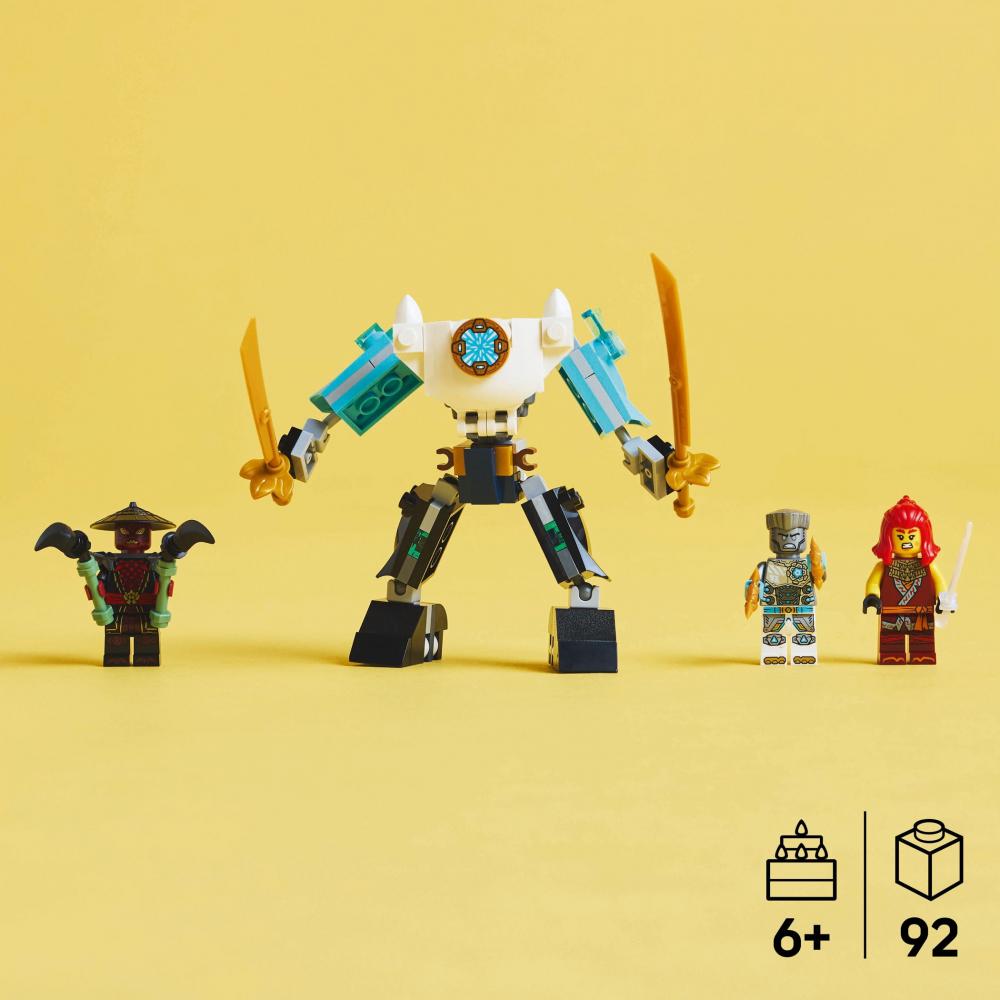 LEGO® NINJAGO Zanes Action-Mech 92 Teile 71827