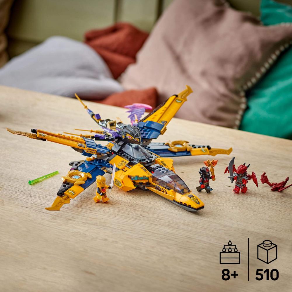 LEGO® NINJAGO Ras und Arins Super-Sturmflieger 510 Teile 71833