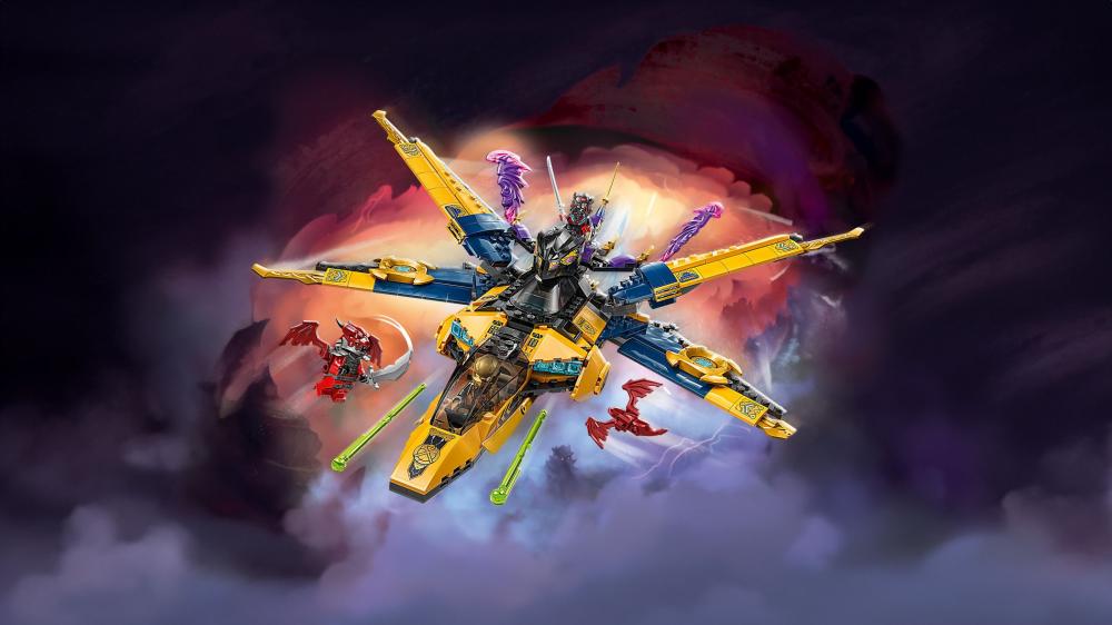 LEGO® NINJAGO Ras und Arins Super-Sturmflieger 510 Teile 71833