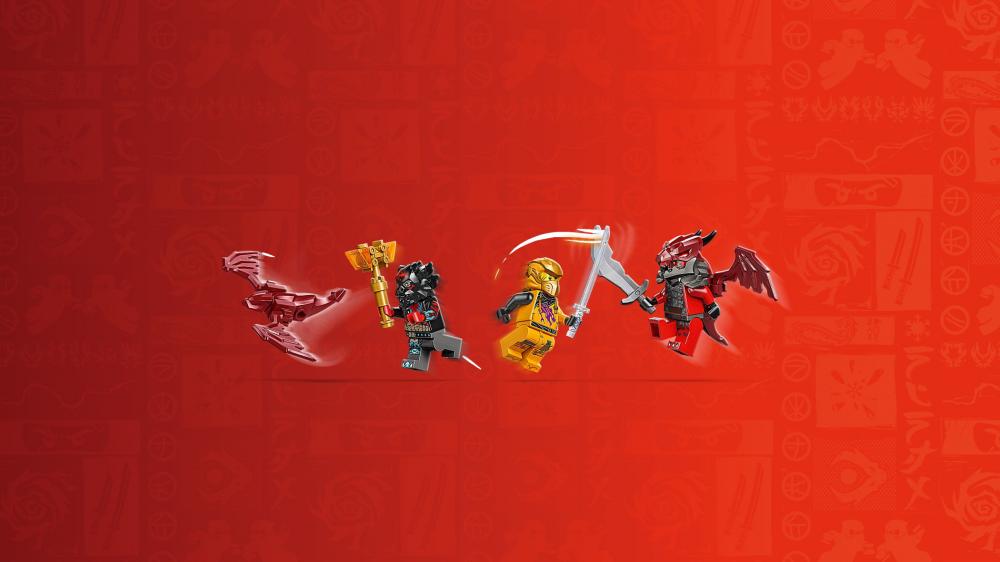 LEGO® NINJAGO Ras und Arins Super-Sturmflieger 510 Teile 71833
