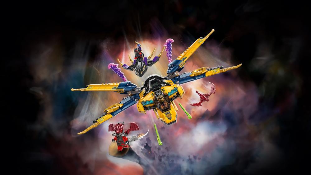 LEGO® NINJAGO Ras und Arins Super-Sturmflieger 510 Teile 71833