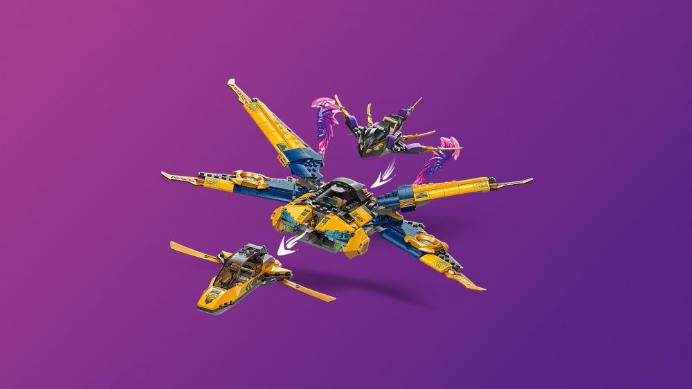 LEGO® NINJAGO Ras und Arins Super-Sturmflieger 510 Teile 71833