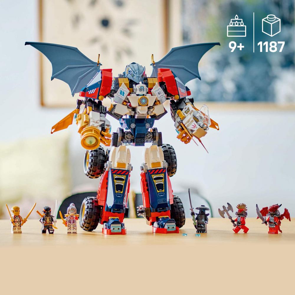 LEGO® NINJAGO Zanes Ultra-Kombi-Mech 1187 Teile 71834
