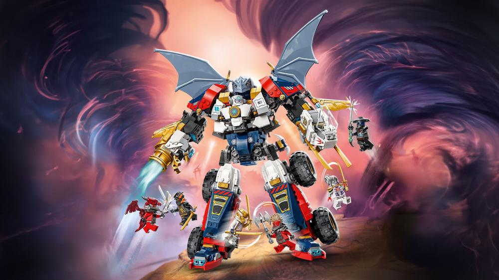 LEGO® NINJAGO Zanes Ultra-Kombi-Mech 1187 Teile 71834