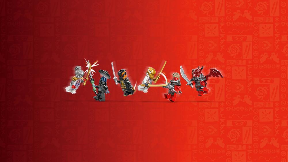 LEGO® NINJAGO Zanes Ultra-Kombi-Mech 1187 Teile 71834