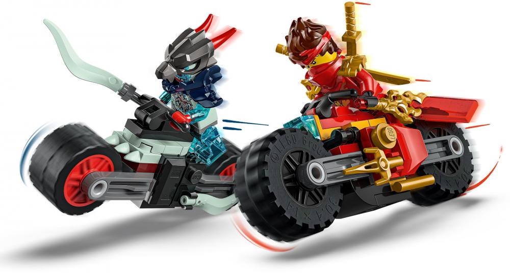 LEGO® NINJAGO Kais Motorradrennen 79 Teile 71838