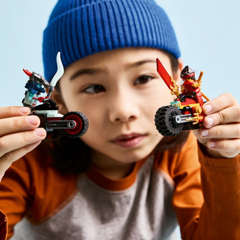 LEGO® NINJAGO Kais Motorradrennen 79 Teile 71838