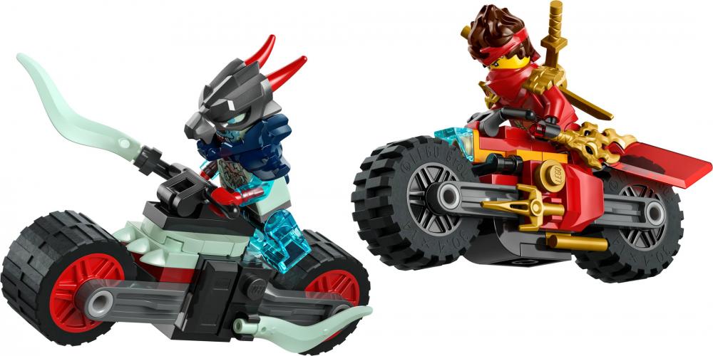 LEGO® NINJAGO Kais Motorradrennen 79 Teile 71838