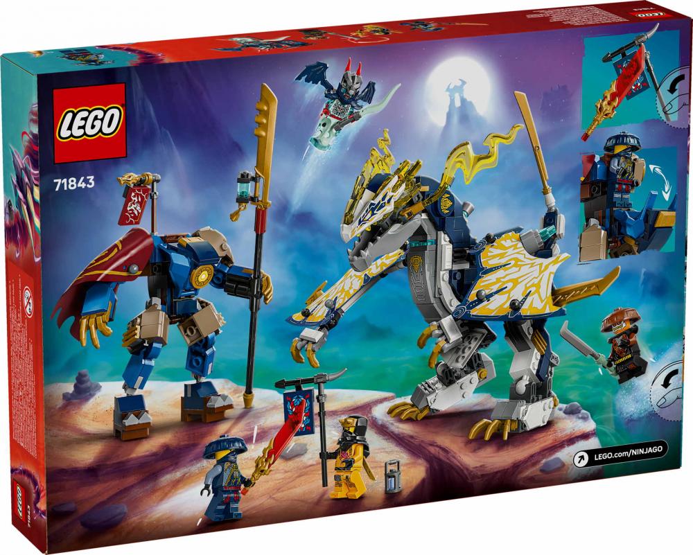 LEGO® NINJAGO Rogues Mech-Drachenreiter 584 Teile 71843