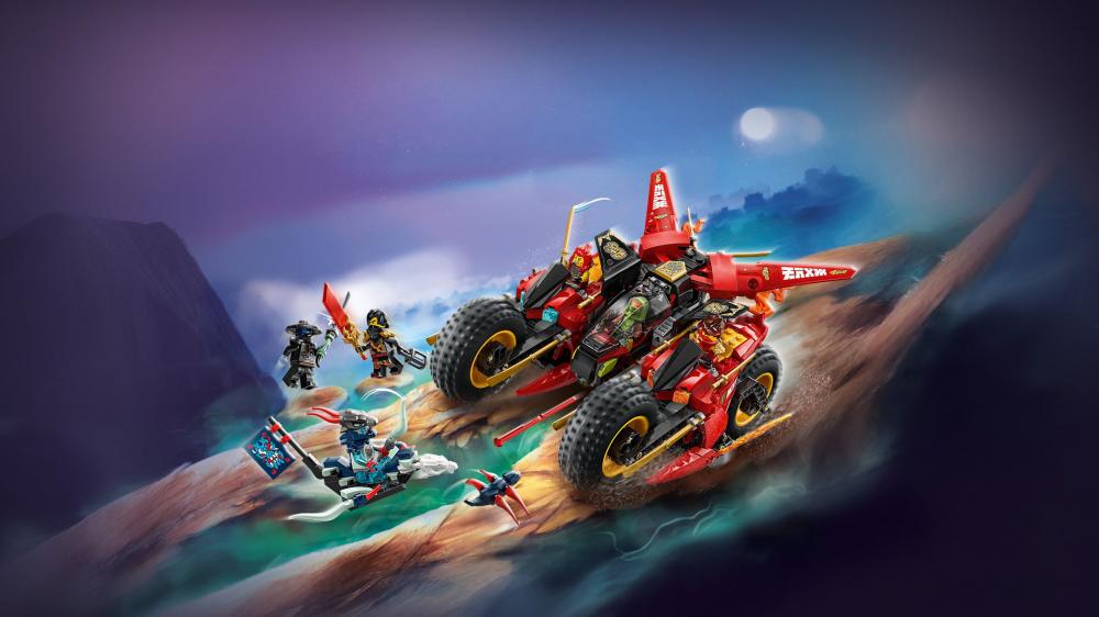 LEGO® NINJAGO Ninja-Actionflitzer 561 Teile 71844