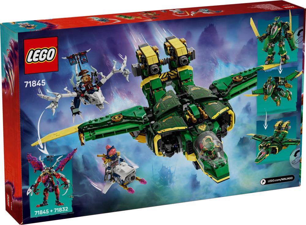 LEGO® NINJAGO Lloyds Jet-Mech 1112 Teile 71845