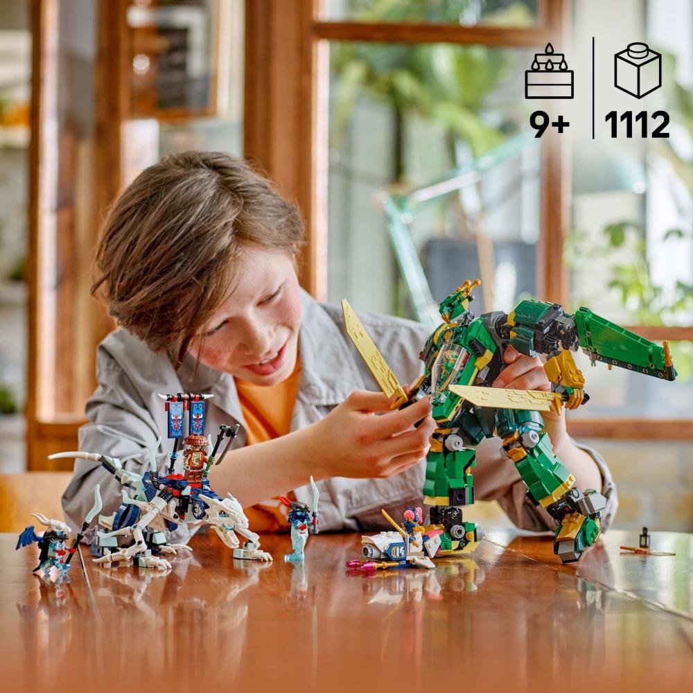 LEGO® NINJAGO Lloyds Jet-Mech 1112 Teile 71845