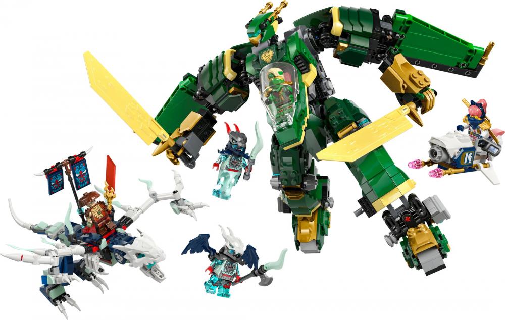 LEGO® NINJAGO Lloyds Jet-Mech 1112 Teile 71845