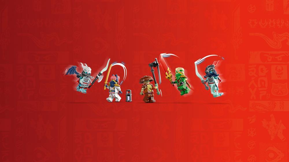 LEGO® NINJAGO Lloyds Jet-Mech 1112 Teile 71845