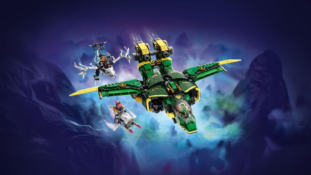 LEGO® NINJAGO Lloyds Jet-Mech 1112 Teile 71845
