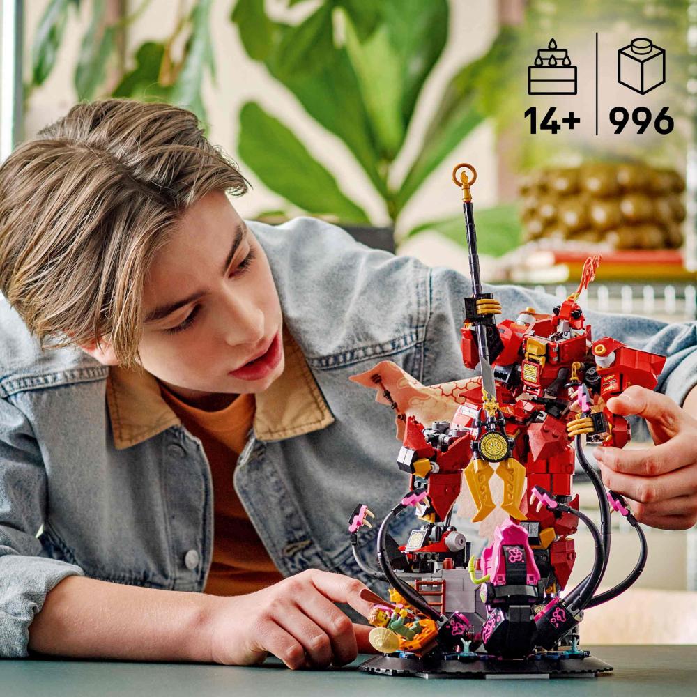 LEGO® NINJAGO Der Feuerritter-Mech 996 Teile 71846