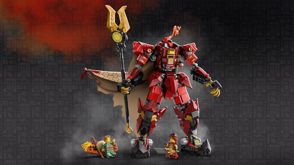 LEGO® NINJAGO Der Feuerritter-Mech 996 Teile 71846