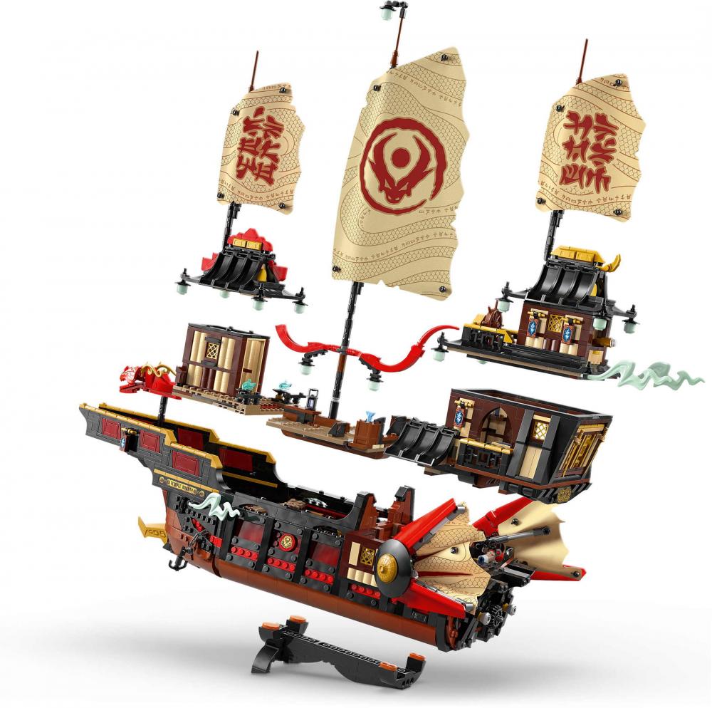 LEGO® NINJAGO Der Tempel-Flugsegler 2387 Teile 71848
