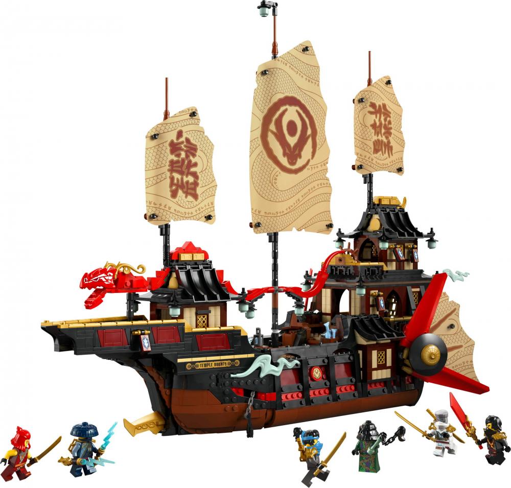 LEGO® NINJAGO Der Tempel-Flugsegler 2387 Teile 71848