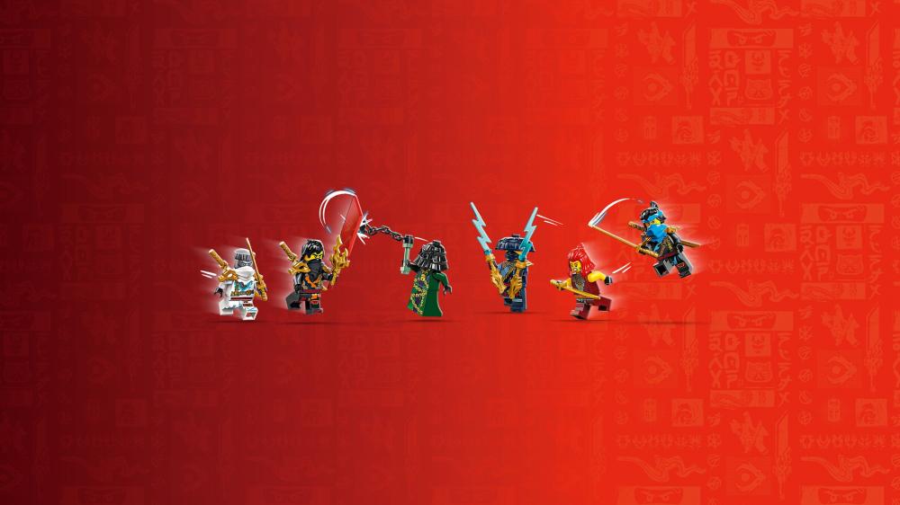 LEGO® NINJAGO Der Tempel-Flugsegler 2387 Teile 71848