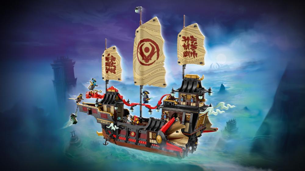 LEGO® NINJAGO Der Tempel-Flugsegler 2387 Teile 71848