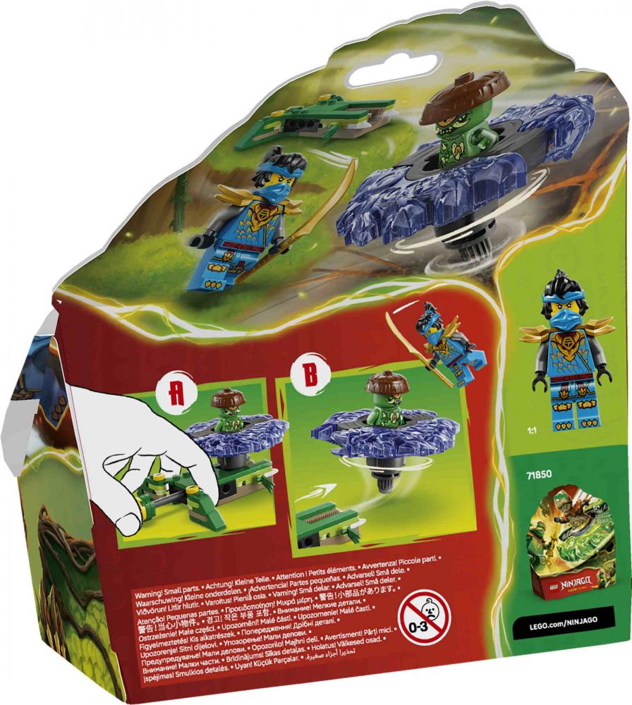 LEGO® NINJAGO Nya vs. Mutationsmonster-Spinner 49 Teile 71849