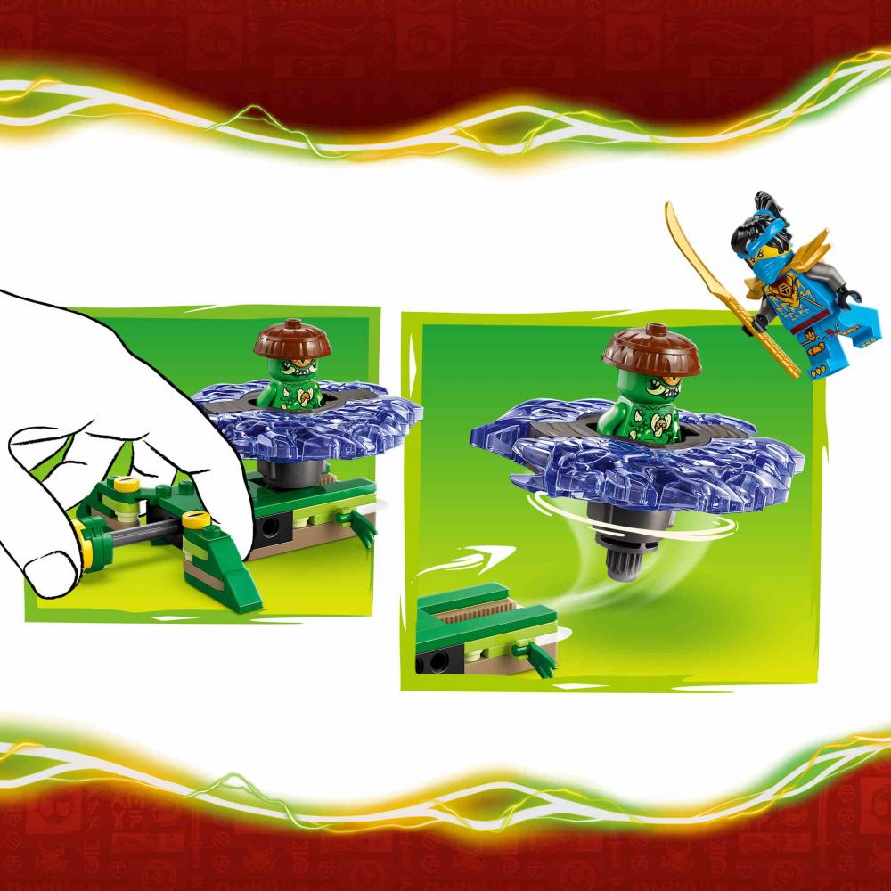 LEGO® NINJAGO Nya vs. Mutationsmonster-Spinner 49 Teile 71849