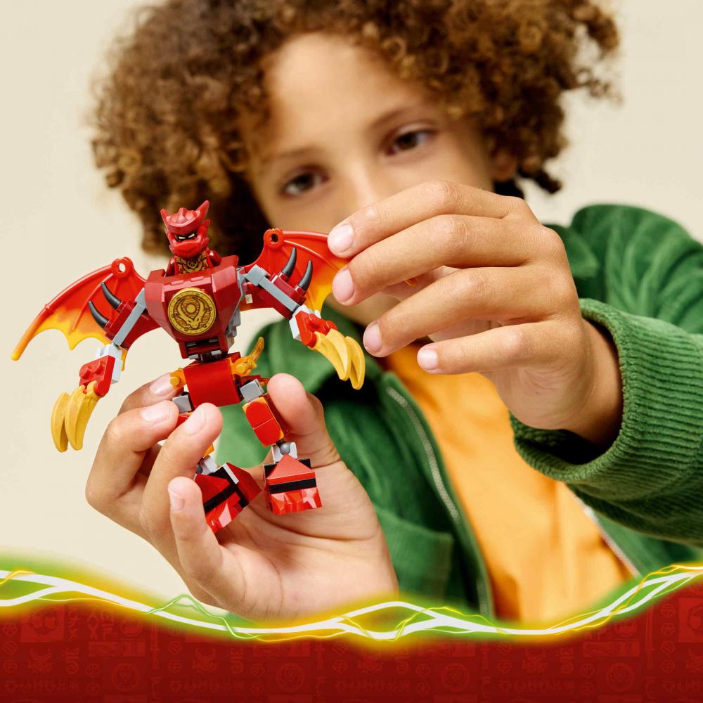 LEGO® NINJAGO Kais Drachen-Mech Battle Set 85 Teile 71851