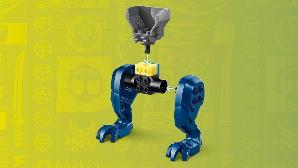 LEGO® NINJAGO Duell mit Jays Drachen-Mech 107 Teile 71853