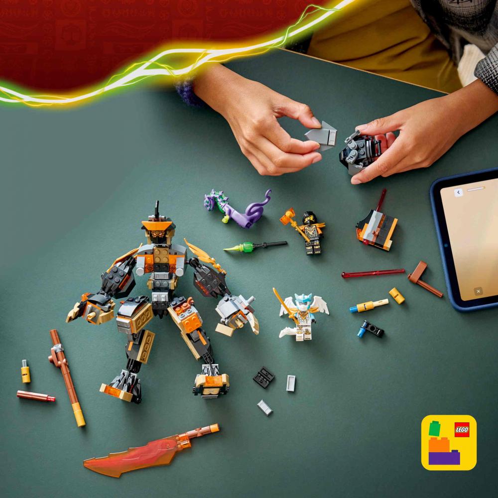 LEGO® NINJAGO Coles Action-Mech und Drachen-Zane 364 Teile 71854