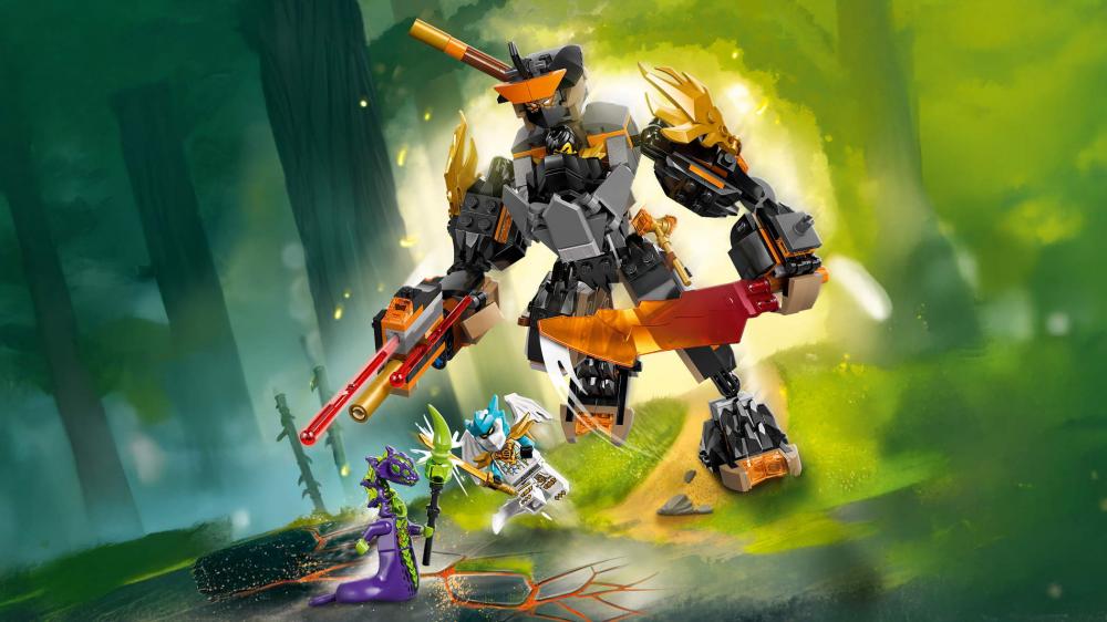 LEGO® NINJAGO Coles Action-Mech und Drachen-Zane 364 Teile 71854