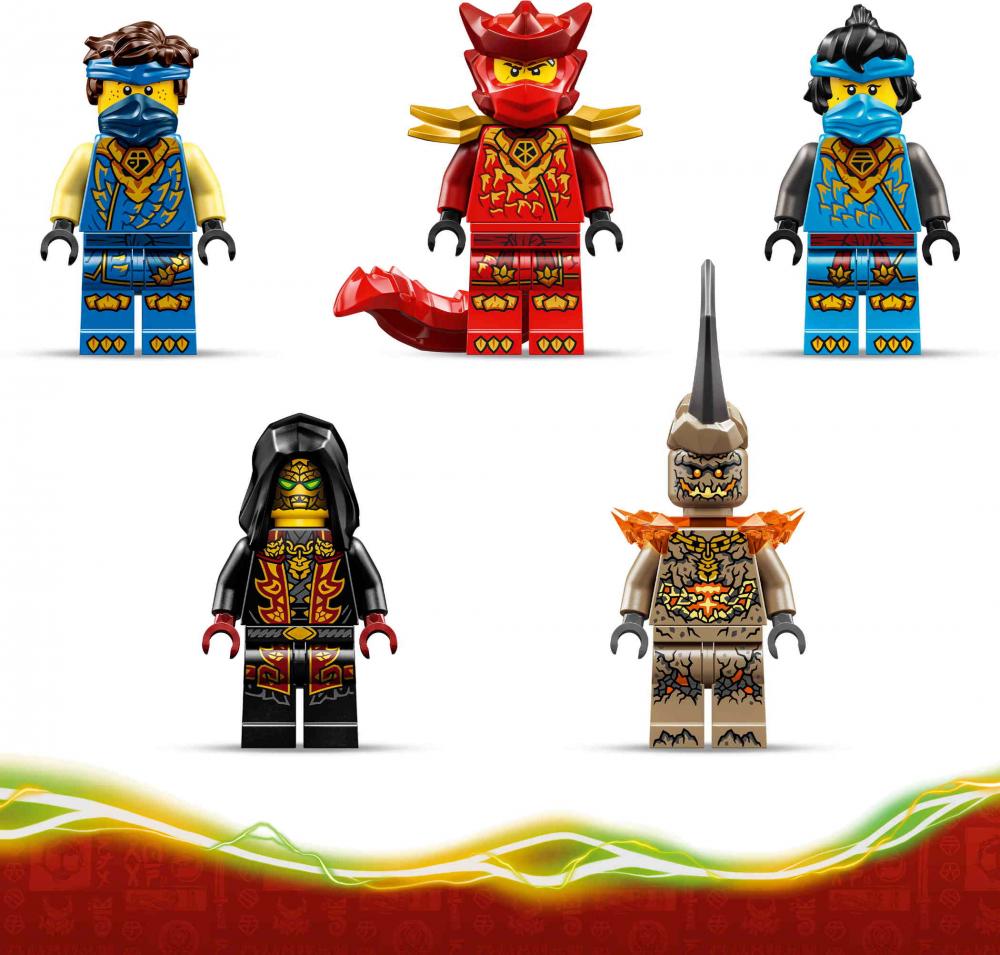 LEGO® NINJAGO Jays Transformationsflitzer 387 Teile 71856