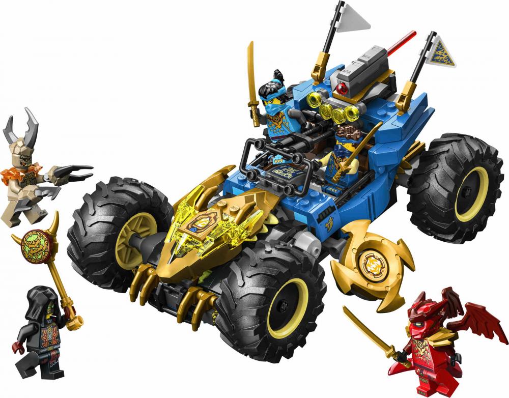 LEGO® NINJAGO Jays Transformationsflitzer 387 Teile 71856