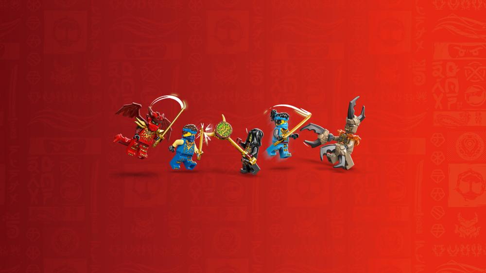 LEGO® NINJAGO Jays Transformationsflitzer 387 Teile 71856