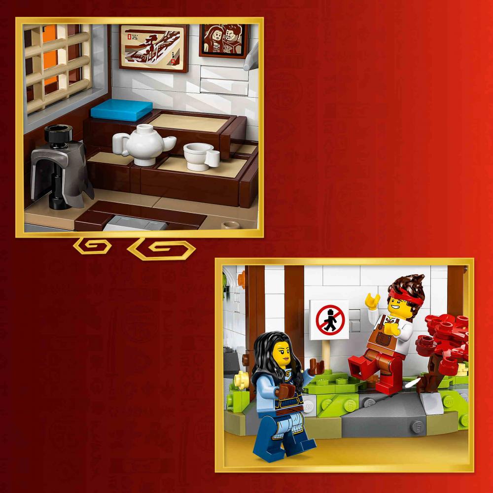 LEGO® NINJAGO 15-jähriges Jubiläum der Vier-Waffen-Schmiede 1259 Teile 71858
