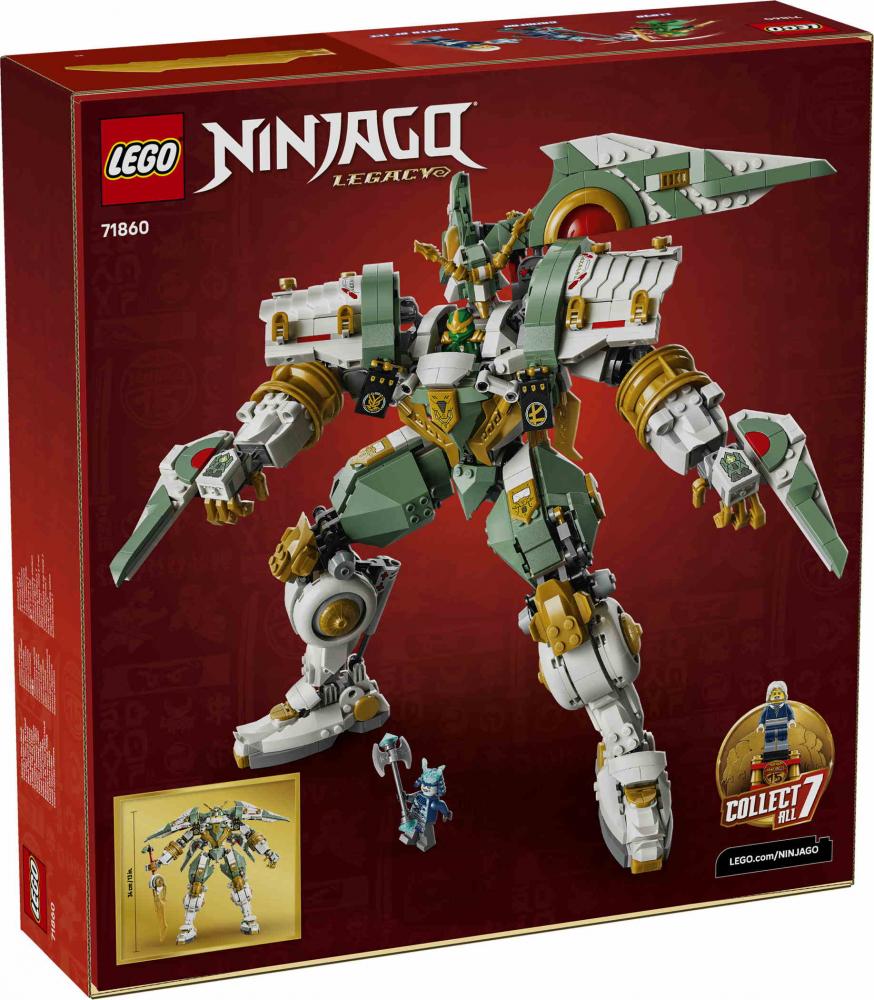 LEGO® NINJAGO 15-jähriges Jubiläum Lloyds Titan-Mech 1293 Teile 71860
