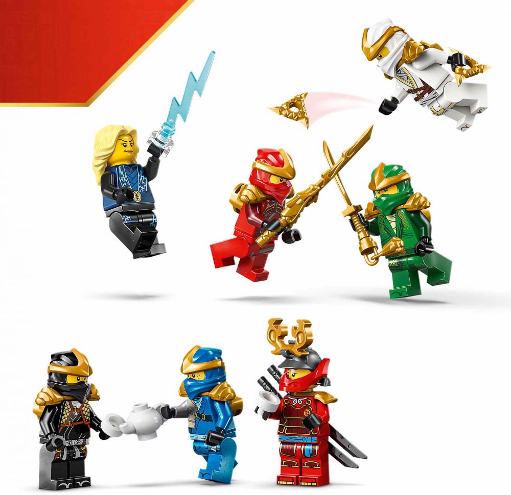 LEGO® NINJAGO 15-jähriges Jubiläum Ninja-Charaktere zum Ausstellen 447 Teile 71866